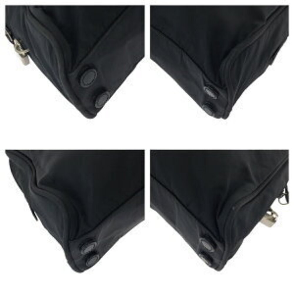 Prada bag Tessuto shoulder Nylon triangular plate black tote logo - Picture 3 of 10